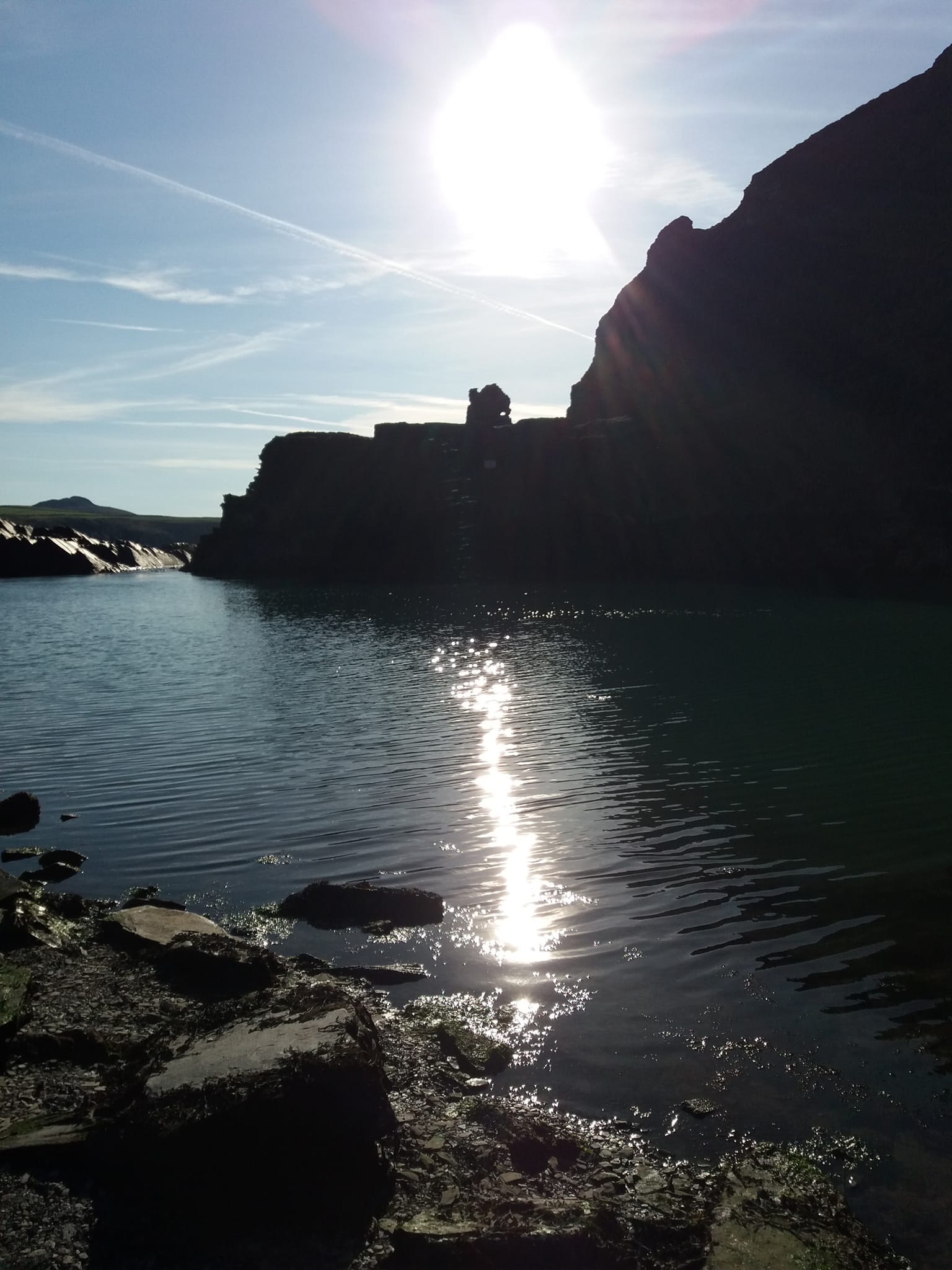 Blue Lagoon at Abereiddi