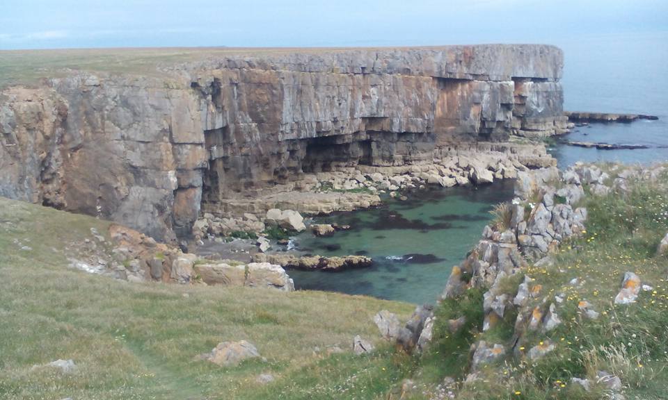 Views towards Stackpole